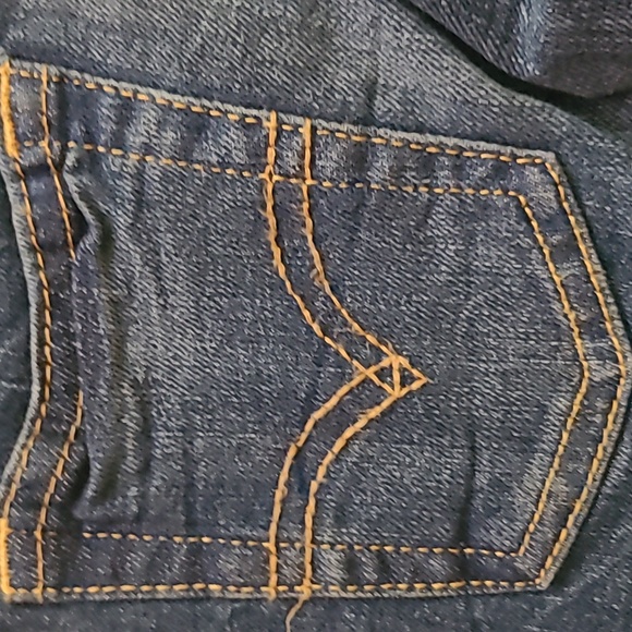 LEVIS BOYS 502 REGULAR TAPER STRETCH BLUE JEANS SIZE 4 REGULAR - Picture 11 of 12